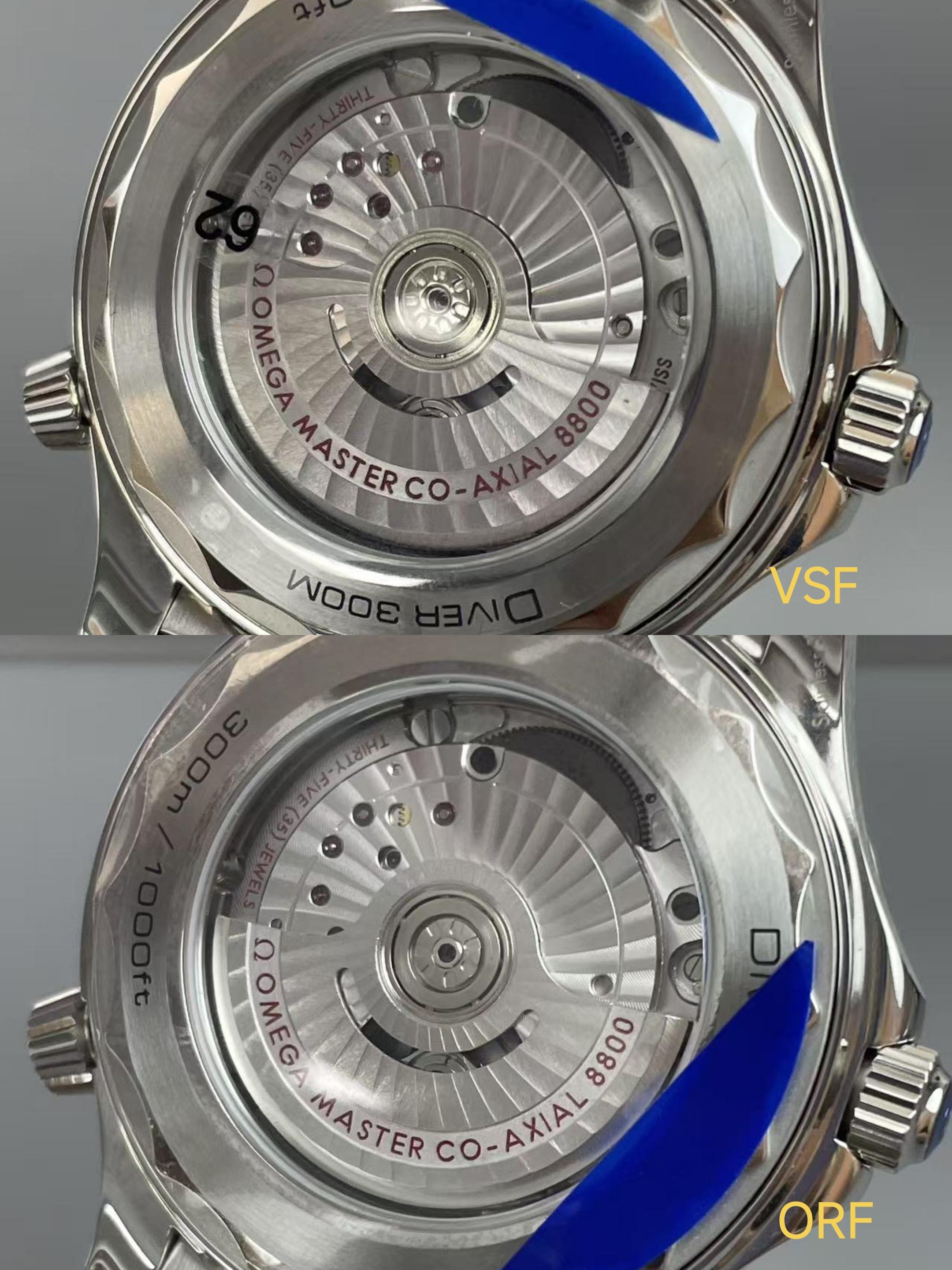 Стальные браслеты белого Omega Seamaster 300M