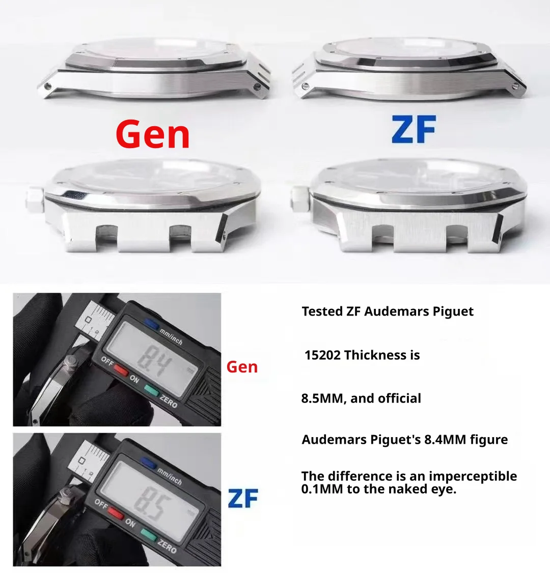 Безель и корпус AP 15202 ZF