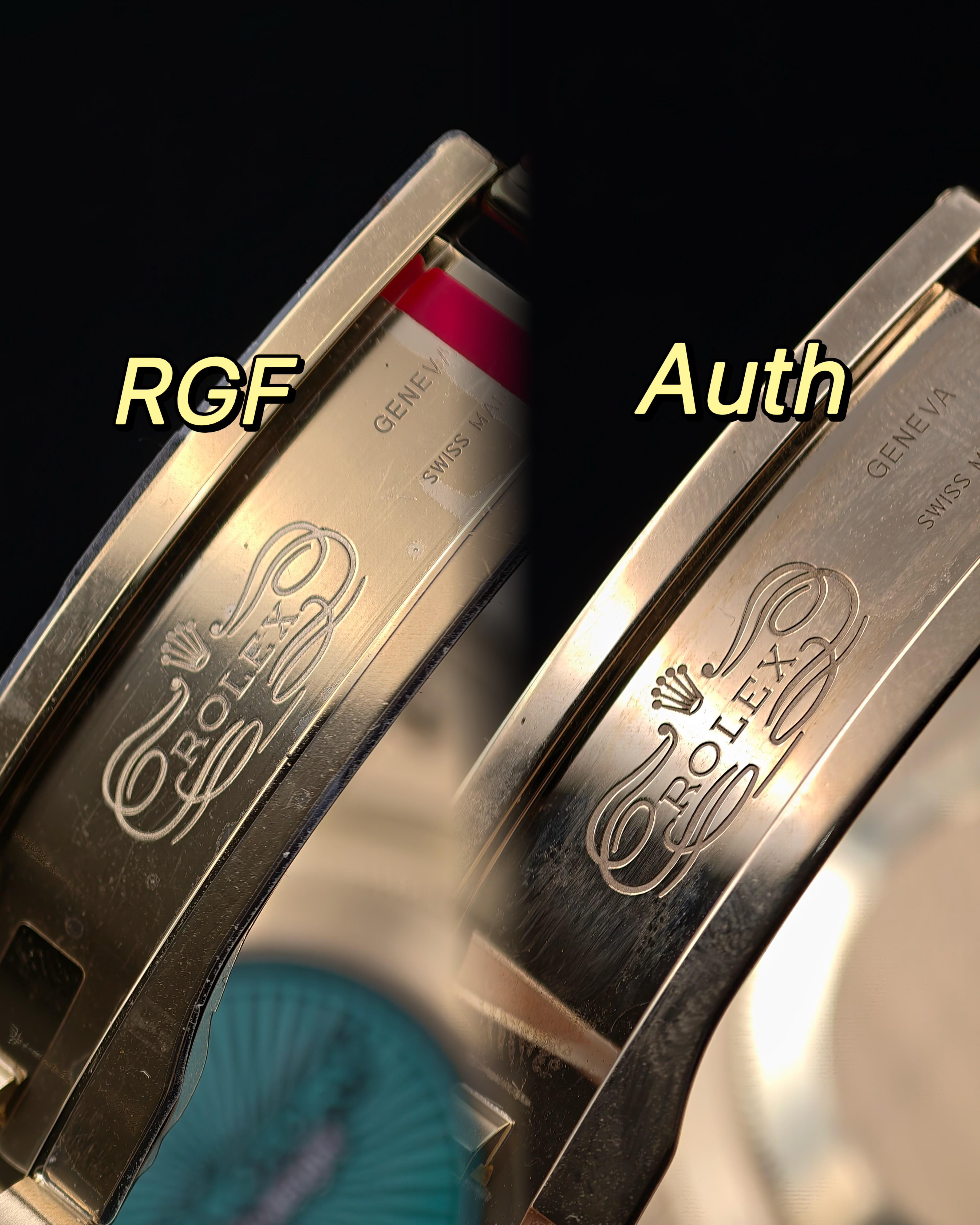 Рифленый безель Rolex Day-Date RGF